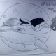 Supuesto dibujo de una de las víctimas en Rusia. Foto: Novaya Gazeta